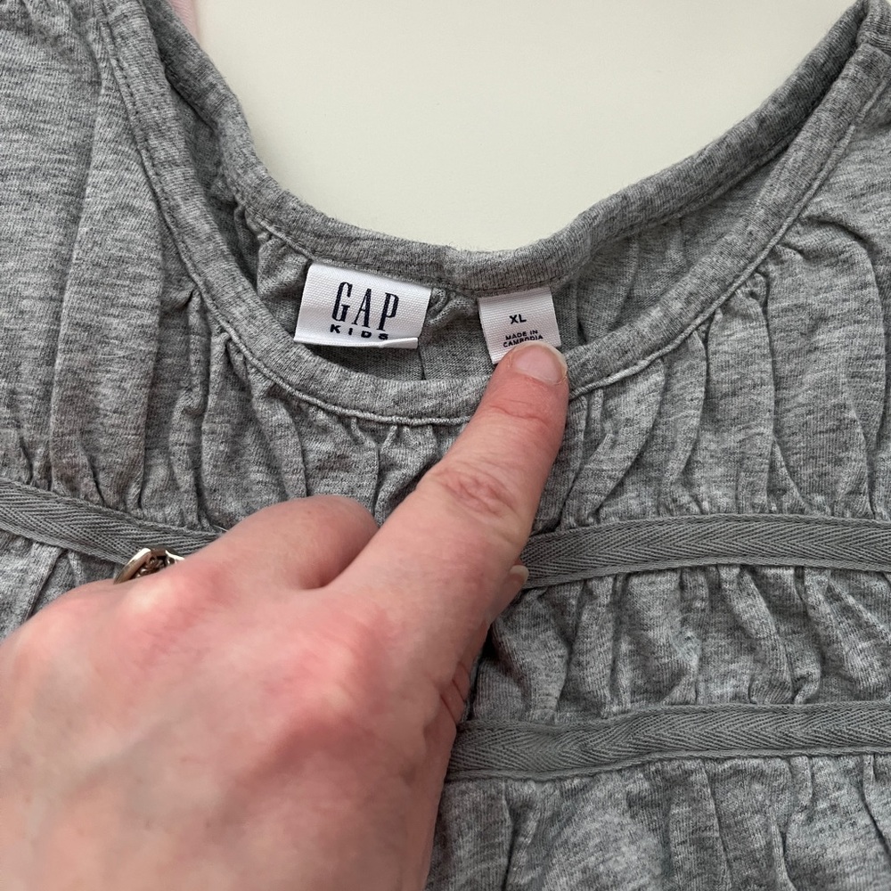 EUC Gap girl's bundle tops/blouse size XL 12 - Picture 9 of 11